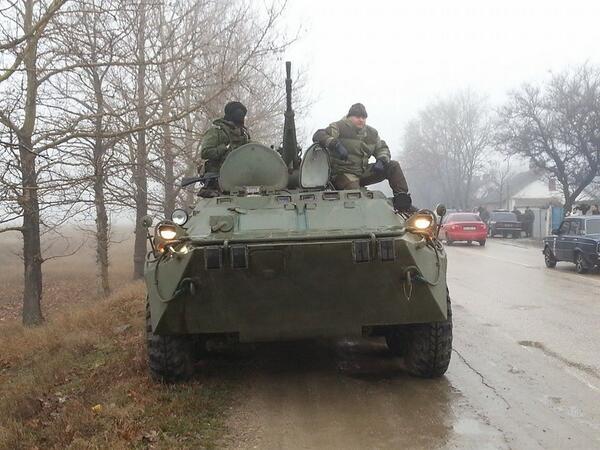 Военная техника РФ в Крыму - 2014