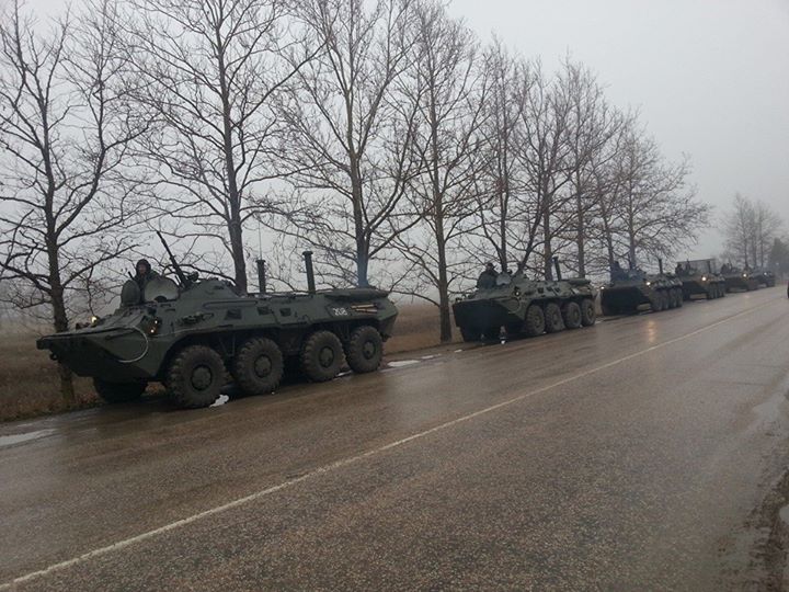 Военная техника РФ в Крыму - 2014