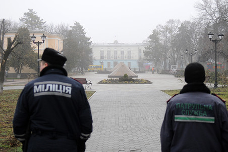 Самооборона на Украине. Крым
