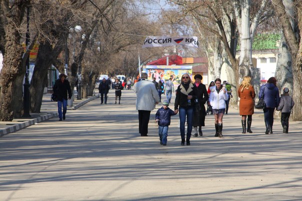 Феодосия накануне референдума о статусе Крыма. Фоторепортаж Вероники Батхан